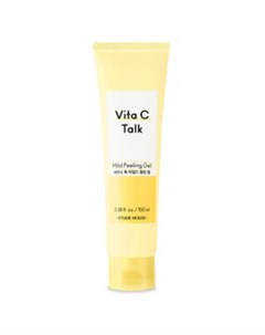 Пилинг гель для лица vita c talk mild peeling gel Etude house