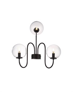 Бра fiamo черный 35x36x25 см St luce