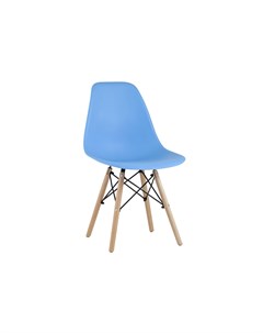 Стул style dsw x4 голубой 46x82x53 см Stool group