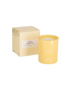 Свеча ароматическая lemonade scented candle желтый La forma