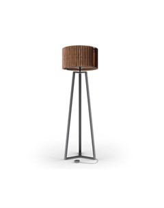 Напольный светильник rotor floor lamp коричневый 160 см Woodled