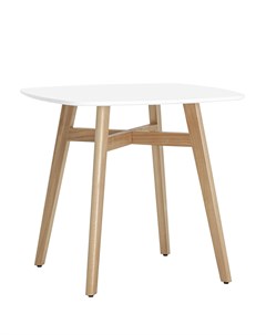 Стол обеденный target белый 80x74x80 см Stool group