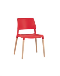 Стул bistro красный 51x79x53 см Stool group