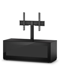 Тумба под тв std 110i blk blk bs черный 110 0x44 0x45 0 см Sonorous