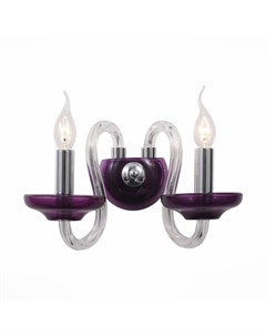 Бра ninfa фиолетовый 45x15x20 см St luce