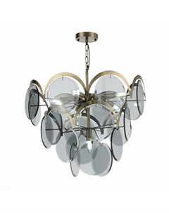 Люстра подвесная fazia бронзовый 45 см St luce