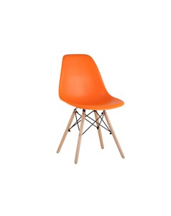 Стул dsw x4 оранжевый 46x81x23 см Stool group