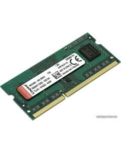 Оперативная память valueram 4gb ddr3 so dimm pc3 12800 kvr16ls11 4wp Kingston