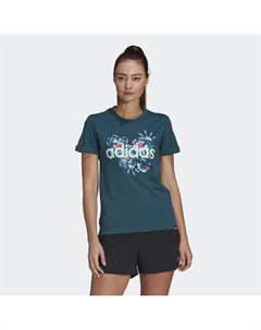 Футболка FARM Rio Floral Graphic Sport Inspired Adidas