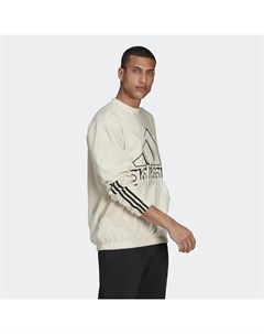 Джемпер из поларфлиса Essentials Giant Logo Унисекс Sportswear Adidas