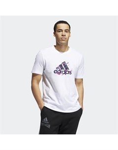 Футболка Reverse Retro Aero 3 Stripes Graphic Sportswear Adidas