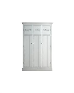 Шкаф трехстворчатый palermo белый 125 0x195 0x61 0 см Etg-home