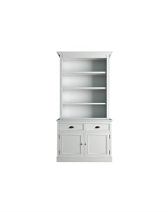 Книжный шкаф palermo белый 130 0x210 0x42 0 см Etg-home