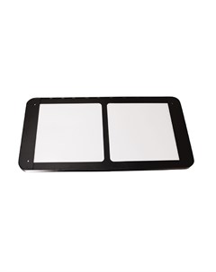 Настенное зеркало кира 120 40 черный 40x120x4 см Simple mirror