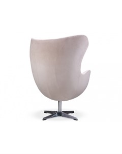 Кресло egg chair розовый 75x105x86 см Icon designe