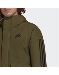 Куртка с капюшоном Utilitas 3 Stripes Унисекс Performance Adidas