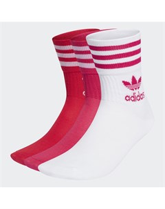 Три пары носков Crew Mid Cut Originals Adidas