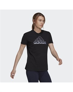 Футболка Snowflake Pearlescent Graphic Sportswear Adidas