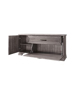 Тумба tiffany rtv 2d1s коричневый 130x63x37 см Анрэкс