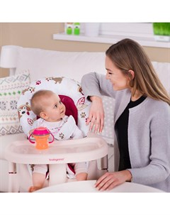 Поильник Natural Nursing c мягким носиком 6м голубой 1457 Babyono