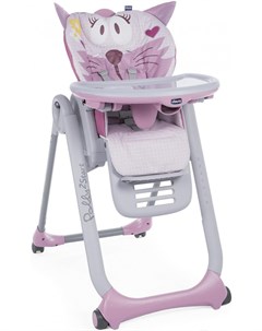 Стульчик для кормления Polly 2 Start Miss Pink 340728291 05079205810000 Chicco