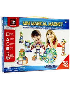 Конструктор Магнитный 58 деталей M058 Qunxing toys