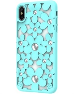 Чехол для телефона Fleur iPhone XS Max мятный GS 103 46 146 57 Switcheasy