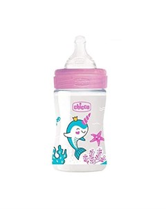 Бутылочка для кормления Well Being Girl 150 мл 340728581 00028611100000 Chicco