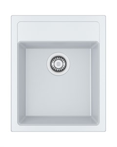 Кухонная мойка SID 610 40 3 5 цвет полярный белый стоп вентиль скрытый перелив сифон в комплекте 114 Franke