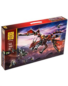 Конструктор Lion King Красный Дракон 180092 Lepin