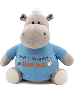 Мягкая игрушка Бегемот BE HIPPO MS6207 20 Orange toys