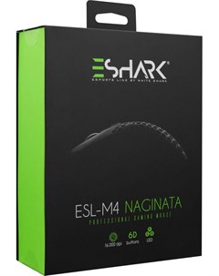 Мышь ESL M4 Black Eshark