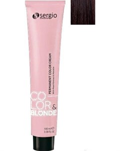 Крем краска для волос ColorBlonde 6 31 темно русый золот пепел глазир Sergio professional