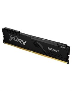 Оперативная память FURY Beast 8GB DDR4 PC4 25600 KF432C16BB 8 Kingston