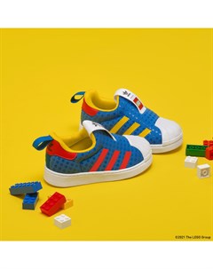 Кроссовки Superstar 360 x LEGO Adidas