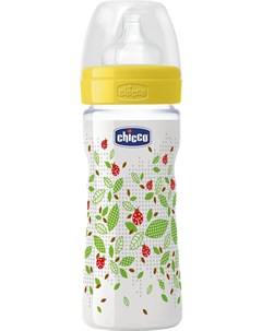 Бутылочка для кормления Well Being с силиконовой соской 340628116 250мл Chicco