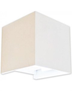 Бра КУБ w10x10 h10 Led 6w белый 08585 01 4000K Kinklight