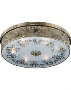 Накладная люстра Aster бронзовый стекло 2782 6C Odeon light