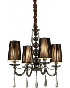 Подвесная люстра LDP 1200 4 BK Lumina deco