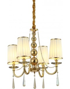 Подвесная люстра LDP 1200 4 F GD Lumina deco