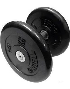 Гантель Профи 6 кг черный Mb barbell