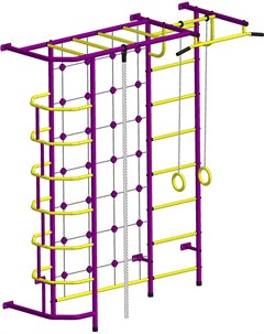 Детский спортивный комплекс С5С пурпурный желтый Пионер