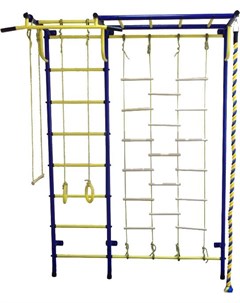Детский спортивный комплекс С4Л синий желтый Пионер