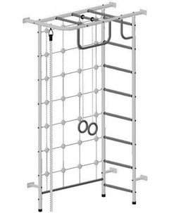 Детский спортивный комплекс 8М белый серый Пионер