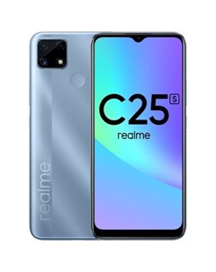 Смартфон c25s rmx3195 4gb 128gb голубой Realme