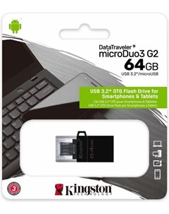 Usb flash 64Gb DataTraveler DTDUO3G2 64GB Kingston