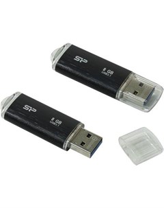 Usb flash Blaze B02 8Gb Black SP008GBUF3B02V1K Silicon power