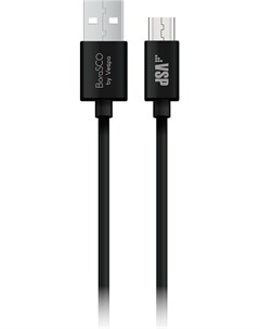 Зарядное устройство 0213 2xUSB 2 4A витой кабель черный 50178 Borasco