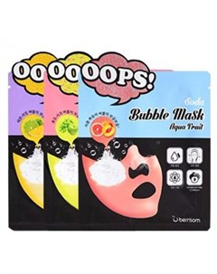 Маска для лица soda bubble mask fruit Berrisom