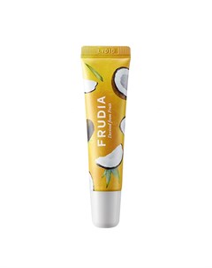 Смягчающий крем для губ с кокосом coconut honey salve lip cream Frudia